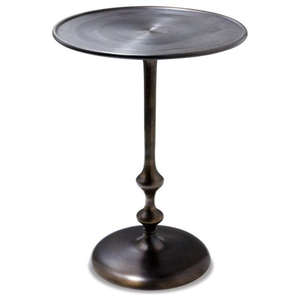 Vintage Style Metal <b>Side</b> <b>Table</b> Antique <b>Gold</b> Finished for Living Room Bedroom Decorative Furniture <b>Round</b> <b>Side</b> <b>Table</b> End <b>Table</b> - Product Image 5