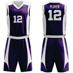 Uniformes de Baloncesto Sublimados Personalizados Profesionales, Diseño de Uniformes de Entrenamiento de Equipo, Camisetas de Baloncesto Reversibles - Product Image 6