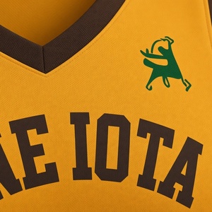 Camiseta de Baloncesto Iota Phi Theta para Hombre, 100% Algodón, Sin Mangas, Cuello en V, Ecológica, Transpirable, Uniforme Deportivo de Fraternidad - Product Image 6