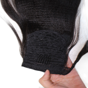 Cola de Caballo Afro con Clip de Cabello Vietnamita y Fijación por Fusión, Ajuste Seguro, Cabello Virgen, Sin Compromiso - Product Image 2