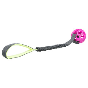Tirette élastique avec boule de 7/48 cm pour animaux de compagnie, jouet interactif - Product Image 2