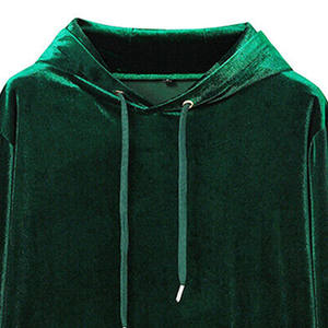 Sudadera con Capucha de Terciopelo para Hombre, de Moda, Bordada, Informal, con Bolsillo, Tejido Transpirable de Alta Calidad, Duradera y Cómoda - Product Image 6