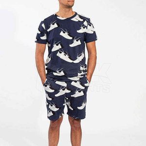 Ensemble court pour homme style moderne, coupe confortable, idéal pour les activités décontractées et sportives - Product Image 2