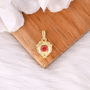 Colgante de latón con circonita cúbica de moda para mujer - Product Image 4
