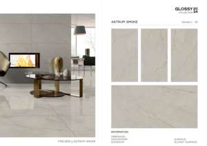 Azulejos de Porcelana Pulida Arquitectónica de 600x1200 mm con Acabado Brillante para Diseño de Interiores de Pisos y Paredes - Product Image 4