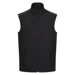 Chaleco Softshell Personalizado para Hombre, Uniforme de Trabajo Elástico y Cómodo, Impermeable, Cortavientos, Cálido, para Escalar en Altura - Product Image 1