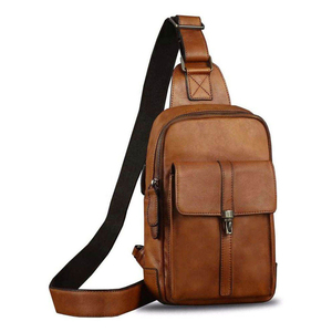 Sac bandoulière léger avec sangle réglable, sac organisateur, logo personnalisé, vente en gros, style coréen - Product Image 1