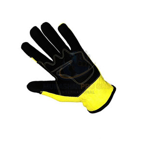 Guantes de Seguridad Mecánicos Personalizados de Alta Calidad (Nylon/Cuero) Resistentes al Calor, Antideslizantes, con Puño Reforzado para Herramientas Manuales - Product Image 4