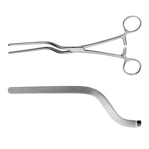 Pince tangentielle atraumatique Satinsky DeBakey de qualité supérieure Jack Billy Enterprises, 9 pouces, manuelle, microvasculaire, réutilisable, à charnière - Product Image 3