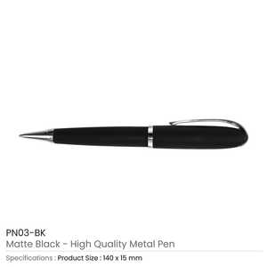 Bolígrafos Promocionales de Alta Calidad con Diseño Metálico, Duraderos para Regalos en Ferias Comerciales y Relaciones con Antiguos Alumnos - Product Image 4