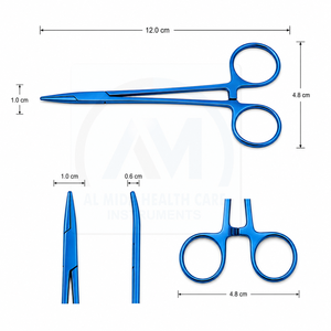 Pinzas de Capsulorrexis de Titanio AL MIDA, Instrumento Quirúrgico Oftálmico Manual, Reutilizable, Autoclavable, Certificado CE, 1 Año de Garantía - Product Image 3
