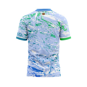 เสื้อกีฬาผู้ชายแบบสั้น MADE4MATCH ออกแบบเองได้ พิมพ์ลายแบบ Sublimation ผลิตจากโพลีเอสเตอร์รีไซเคิล แห้งเร็ว ระบายอากาศได้ดี เหมาะสำหรับชุดทีม - Product Image 2