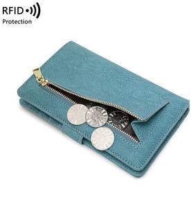 กระเป๋าใส่บัตรหนัง PU แบบบาง ปรับแต่งได้ ราคาประหยัด ที่ใส่พาสปอร์ต ที่เก็บบัตร ดีไซน์ทันสมัย อุปกรณ์เสริมสำหรับการเดินทาง - Product Image 4