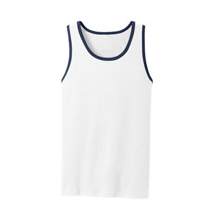 เสื้อกล้ามผู้ชาย ฟิตเนส ผ้าฝ้าย 100% คอกลม ระบายอากาศได้ดี สวมใส่สบาย เหมาะสำหรับออกกำลังกาย วิ่ง ใส่ลำลองในฤดูร้อน - Product Image 4