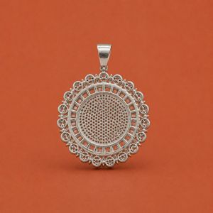 Iced Moissanite Diamond Hip Hop S925 <b>Silver</b> Wedding Anniversary Party <b>Pendant</b> <b>Men</b> Women - Product Image 4