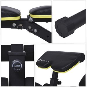 Panca da Allenamento Ergonomica Regolabile in Schiuma per Estensioni Gambe e Curl, con Imbottitura Confortevole, per Casa, Panca per Manubri, Panche e Rack per Esercizi - Product Image 6