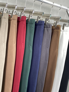 Stretchy Drawstring Bell Bottom Joggers Solid Color High Rise Track <b>Pants</b> Floor Length Flowy Relaxed Sweatpants - Product Image 5