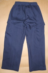 Pantalones Deportivos Cargo Azul Marino para Hombre, Cintura Elástica con Cordón, Múltiples Bolsillos, Joggers Casuales de Punto, Ropa de Otoño - Product Image 6