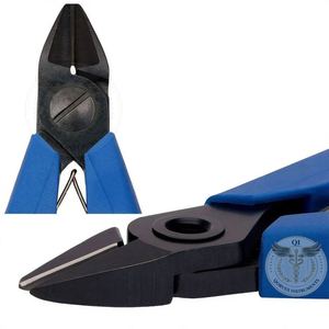 Cisailles diagonales de précision avec tête conique et poignée sécurisée à surface texturée - Product Image 2