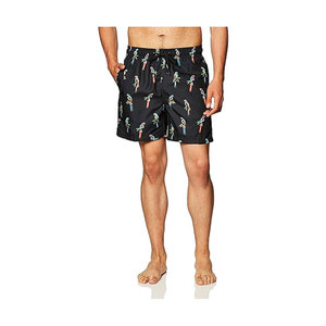 Short de course et de natation en polyester pour la plage avec logo personnalisé brodé et étiquette imprimée - Product Image 6