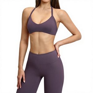 Custom Gym Fitness Sets Gym Clothes Sportswear Active Wear 2pcs Sports Bra High Waist Leggings Set for Women Yoga Set - Product Image 3
