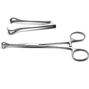 Reusable Babcock Tissue Grasping Forceps Stainless Steel Surgical <b>Tool</b> - Product Image 2