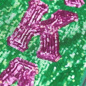 Green Pink <b>Sequin</b> <b>Jacket</b> Women Sparkle Bomber <b>Jacket</b> Embellished Fashion Outerwear Long Sleeve Casual Party Wear Stylish Apparel - Product Image 5