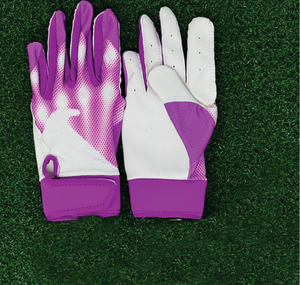 Gants de frappeur de baseball en cuir véritable pour usage en extérieur, adulte, jeune, unisexe, softball, sur mesure - Product Image 1