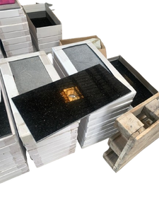 Granite noir Galaxy frais, moderne, poli, dalle pour plan de travail de cuisine, décoration intérieure, dessus de meuble, revêtement de sol - Product Image 6