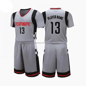 Uniformes de basket-ball respirants sur mesure, grandes tailles, impression par sublimation, options de logo, vêtements de sport élégants unisexes 100% polyester - Product Image 4