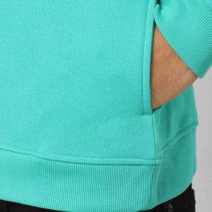 Trendy Custom <b>Blue</b> <b>Light</b> <b>Shade</b> Sweatshirt Fabric Autumn Casual Men's Sweatshirts Soft Full Sleeves Thick Cotton Sweatshirts - Product Image 3