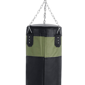 Sacs de frappe en cuir robustes les plus vendus, remplis de sable, personnalisables pour l'entraînement de boxe - Product Image 2