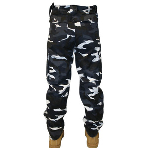 Pantalones Cargo de Mezclilla para Hombre, Cintura Media, Corte Regular, Transpirables, Bordados, Estilo Vintage, Poliéster y Algodón, Ropa Casual de Verano - Product Image 2