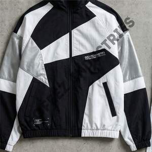 Ensemble coupe-vent unisexe de qualité professionnelle, anti-UV, séchage rapide, vêtements de sport avec bandes réfléchissantes pour la course nocturne - Product Image 6