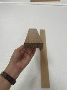 Barandilla de Escalera de Madera de Roble Blanco Sólido de 4200 mm de Longitud y 41 mm de Ranura, Antideslizante, para Escaleras Interiores - Product Image 2