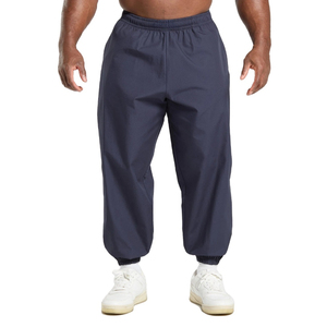 Men Casual Windbreaker <b>Track</b> <b>Pant</b> Premium Lightweight <b>Nylon</b> Mid Sports Bottoms Breathable Quick Dry Fabric Running Training - Product Image 1