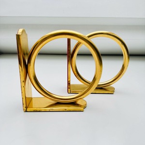 Sujetalibros clásicos de hierro, soporte decorativo resistente para libros, para oficina, estudio, biblioteca, organización de estanterías, exhibición premium - Product Image 1