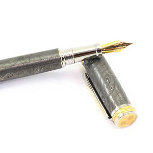 Bolígrafo de Acero de Damasco con Patrón Premium, Herramienta de Escritura Ejecutiva para Oficina, para Profesionales - Product Image 2