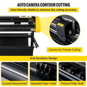 Plotter da Taglio Automatico a Trasferimento Termico 34/870mm con Schermo LCD e Taglio Contorno con Telecamera - Product Image 3