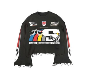 เสื้อยืดผู้ชายปี 2026 ผ้าคอตตอน 100% หนัก 300 กรัม - พิมพ์ลาย DTG แบบกำหนดเอง, ทรงหลวมโอเวอร์ไซส์, ลายการ์ตูนแบบฟอกสี, สไตล์สตรีทแวร์ - Product Image 4