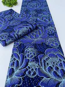 Premium Nigerian African Wax Print 100% Cotton Textile Vibrant Design for Fashion Clothing South Africa - Product Image 5