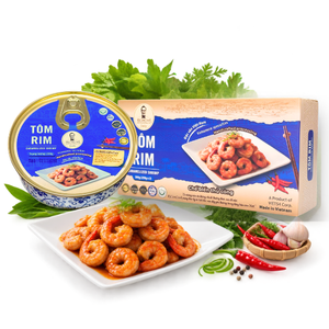 ริแคนคุก กุ้งดำปรุงรสเวียดนาม 500 กรัม กล่อง ได้รับมาตรฐาน HACCP ISO 22000 และฮาลาล - Product Image 1