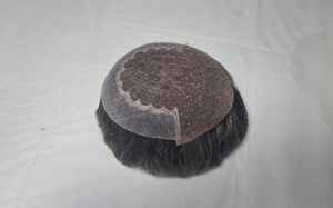 Taz Hair BD - Peluca de Cabello Humano Remy Indio para Hombre, Ondulado Profundo, con Frente de Encaje - Alibaba Bangladesh - Product Image 3