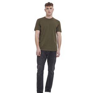 T-shirt 100 % coton anti-plis à col rond et manches courtes, imprimé sérigraphié, en jersey pour streetwear, été, homme, taille OEM - Product Image 5