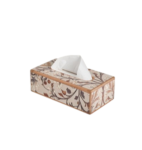 Porta Servilletas Decorativo con Diseño Esmaltado, Caja de Servilletas de Madera Hecha a Mano, Caja Artesanal para Cocina, Más Vendida - Product Image 1