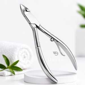 Coupe-cuticules professionnel en acier inoxydable, pince de précision à double ressort, outil de manucure et pédicure durable, logo OEM - Product Image 4