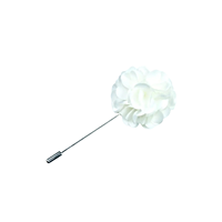 Elegante Pin de Solapa de Flor para Hombre, de Aleación de Zinc Esmaltada, Duradera y Sin Níquel |   Boutonnière para Boda, Broche para Solapa de Traje de Novio |   Blazer Formal