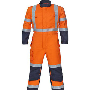 Safety Wear for <b>Construction</b> Labour Custom Fireproof <b>Overall</b> Work Uniform - Product Image 5