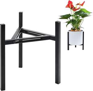 Support de plante décoratif en fer forgé pour fabricant OEM, idéal pour l'intérieur de la maison, le jardin extérieur et les solutions élégantes de présentation de plantes - Product Image 5