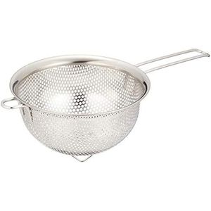 Commercial Kitchen Stainless Steel Deep Fry Basket with Folding Handle for Street Food and Catering Use - Product Image 1